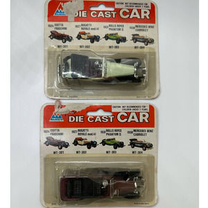 Lot of 2 Tintoys Die Cast Cars